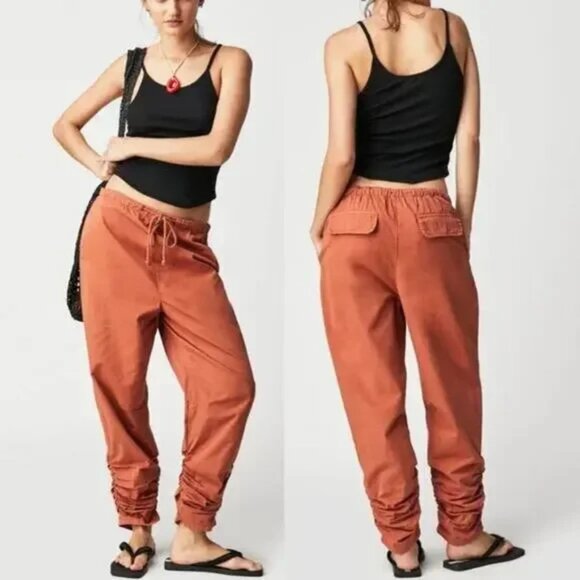 Free People New Light Parachute Pants Black XS - Picture 7 of 16